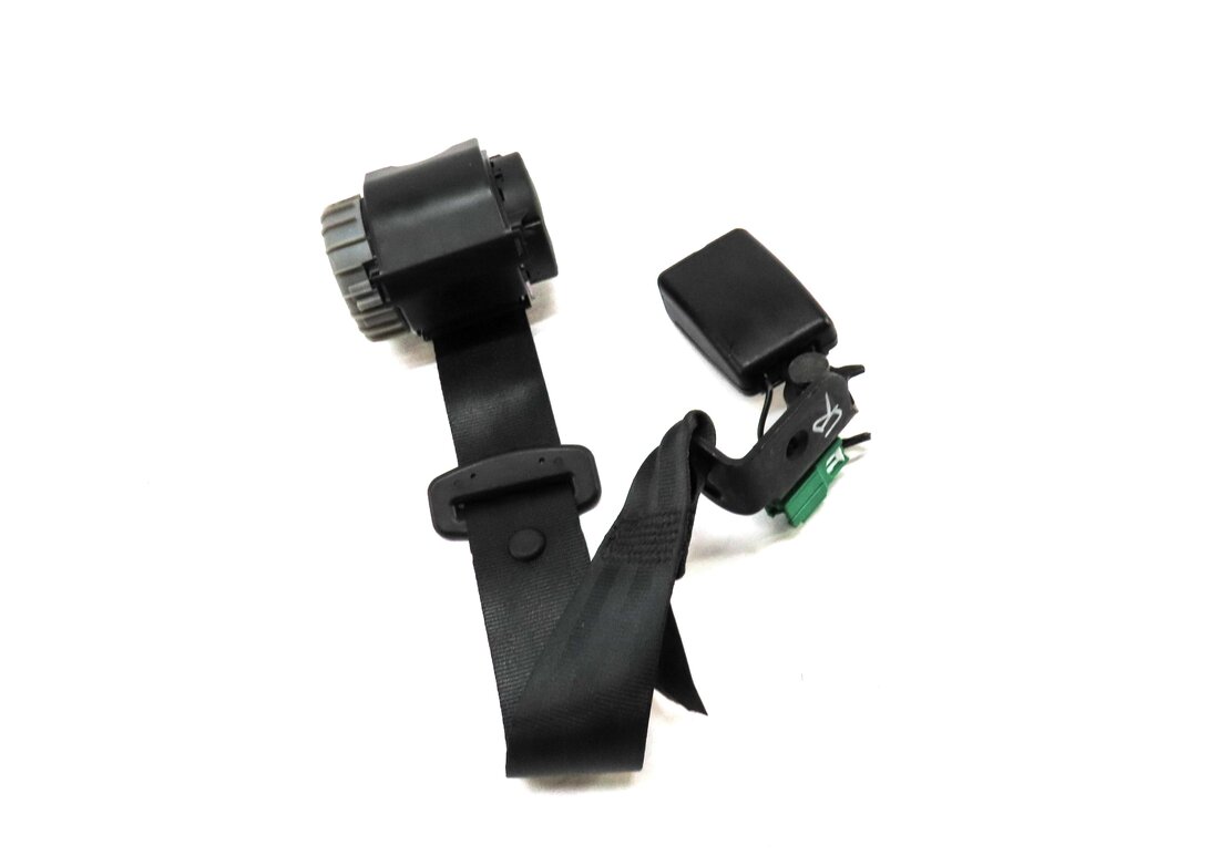 15 RANGE ROVER EVOQUE L538 REAR CENTER SEATBELT RETRACTOR BUCKLE RECEIVER BLACK