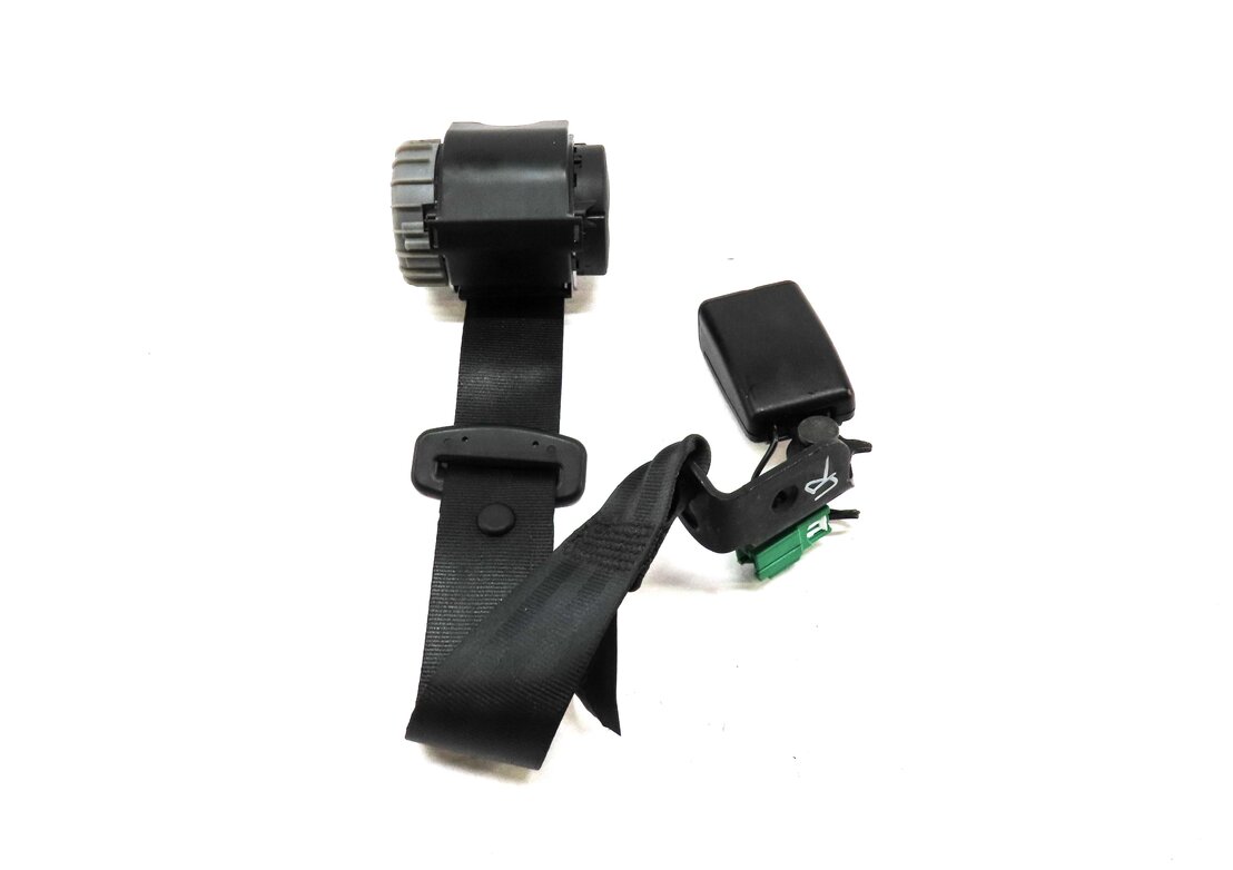Thumbnail 2: 15 RANGE ROVER EVOQUE L538 REAR CENTER SEATBELT RETRACTOR BUCKLE RECEIVER BLACK