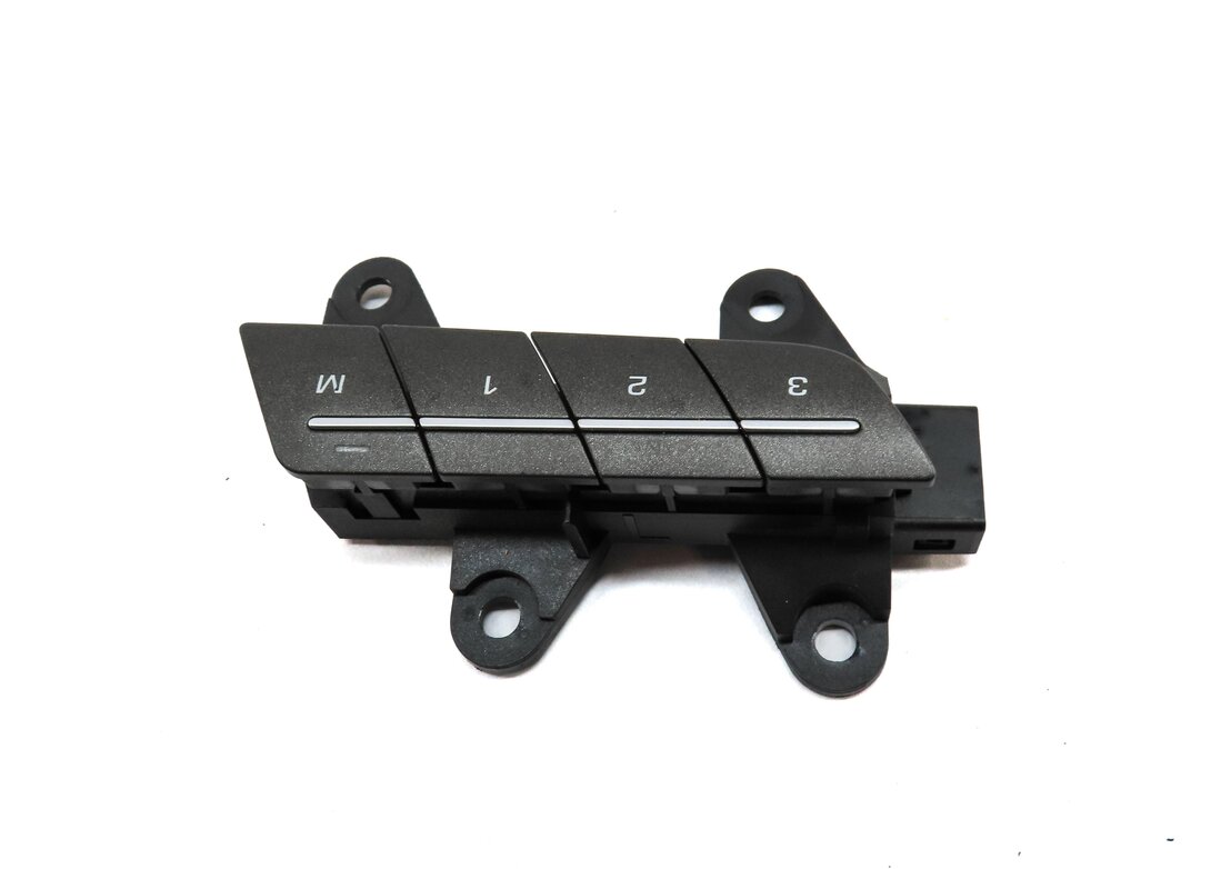 Thumbnail 3: 12-19 RANGE ROVER EVOQUE (L538) LEFT DRIVER MEMORY SEAT POSITION SWITCH (BLACK)