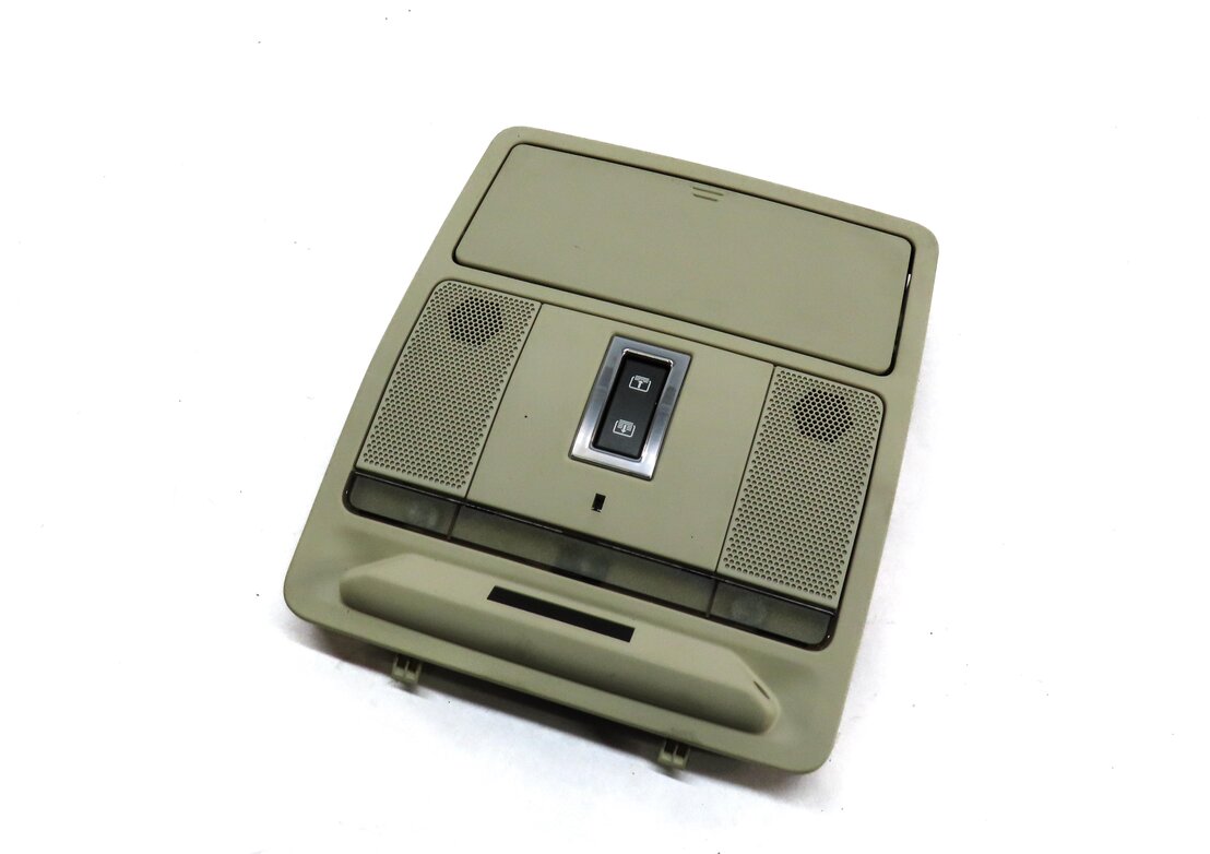 Thumbnail 1: 2015 RANGE ROVER EVOQUE (L538) FRONT ROOF DOMELIGHT LAMP w/ SWITCHES (TAN BEIGE)
