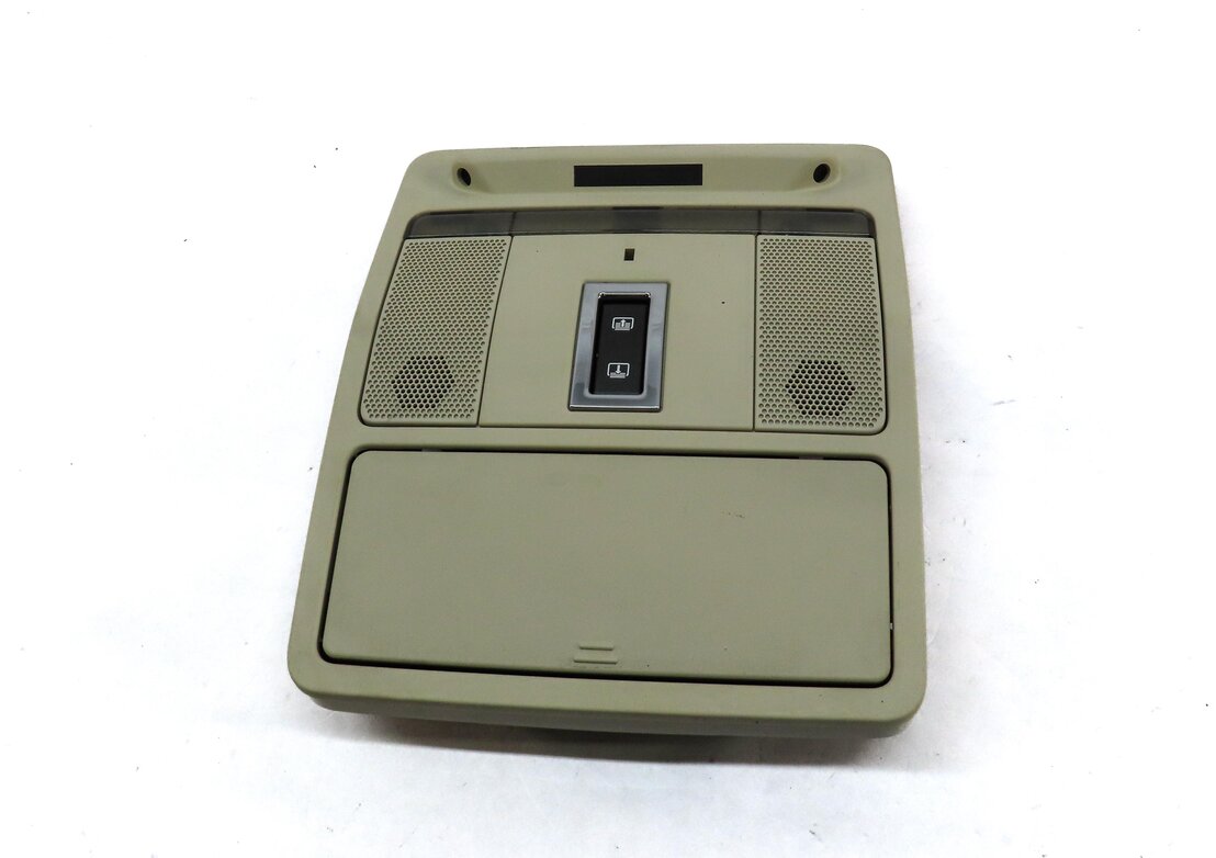 Thumbnail 3: 2015 RANGE ROVER EVOQUE (L538) FRONT ROOF DOMELIGHT LAMP w/ SWITCHES (TAN BEIGE)