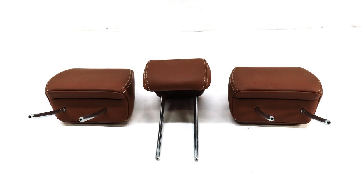 Thumbnail 2: 14-19 RANGE ROVER EVOQUE (L538) REAR LEFT RIGHT CENTER SEAT HEADREST (ESPRESSO)