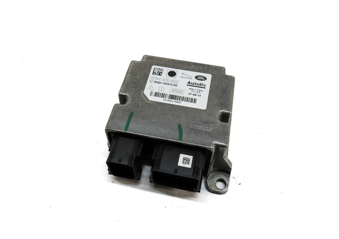 2015 RANGE ROVER EVOQUE (L538) SRS BAGG CONTROL MODULE DK62-14D374-AG