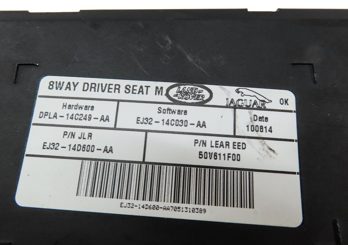 Thumbnail 5: 2015 RANGE ROVER EVOQUE (L538) FRONT LEFT DRIVER SEAT CONTROL MODULE