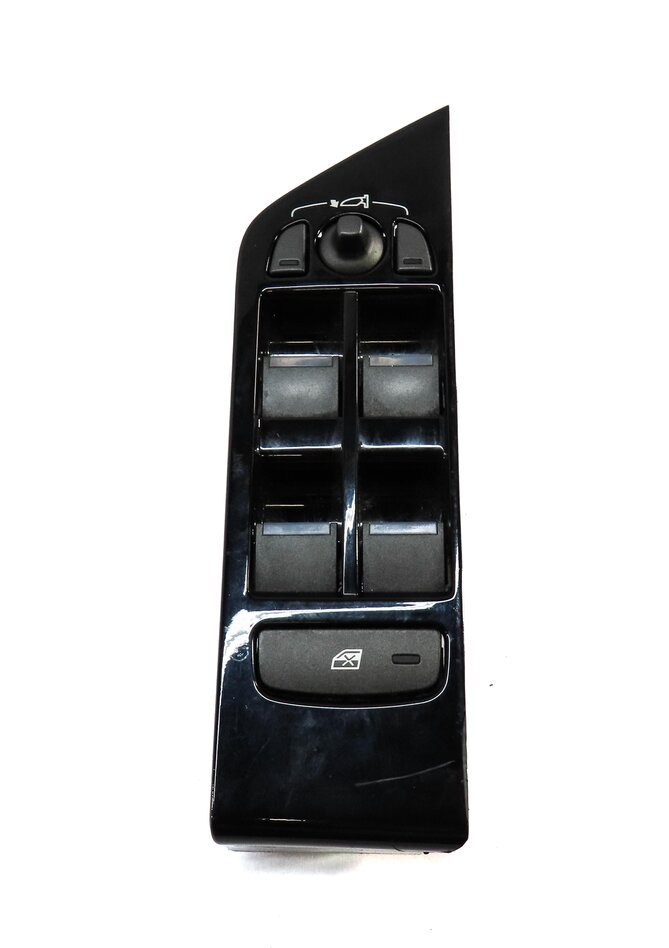 Thumbnail 2: 2012-2019 RANGE ROVER EVOQUE (L538) LEFT FRONT DRIVER P-FOLD WINDOW SWITCH BLACK