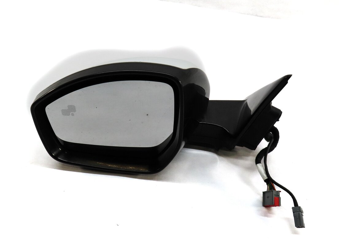 Thumbnail 5: 14-15 RANGE ROVER EVOQUE (L538) LEFT P-FOLD MEM BLIND SPOT CAMERA MIRROR (WHITE)