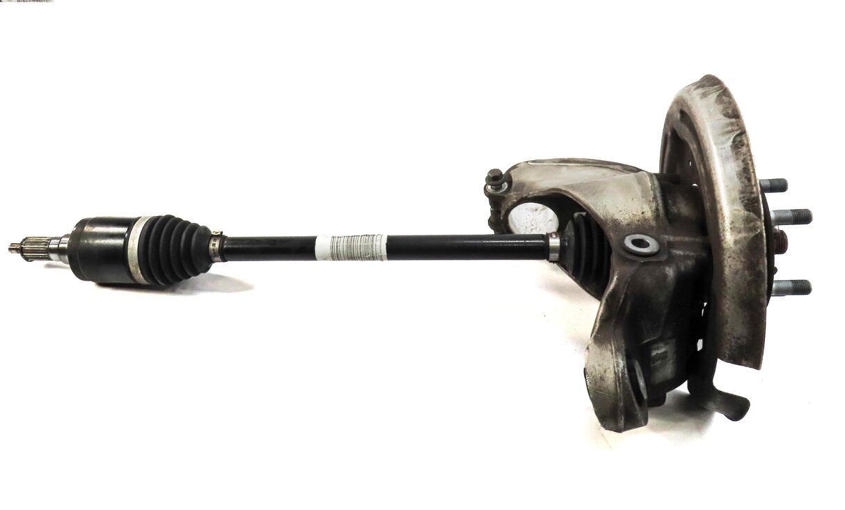 Thumbnail 4: 12-19 RANGE ROVER EVOQUE (L538) LEFT DRIVER REAR SPINDLE KNUCKLE w/ AXLE SHAFT