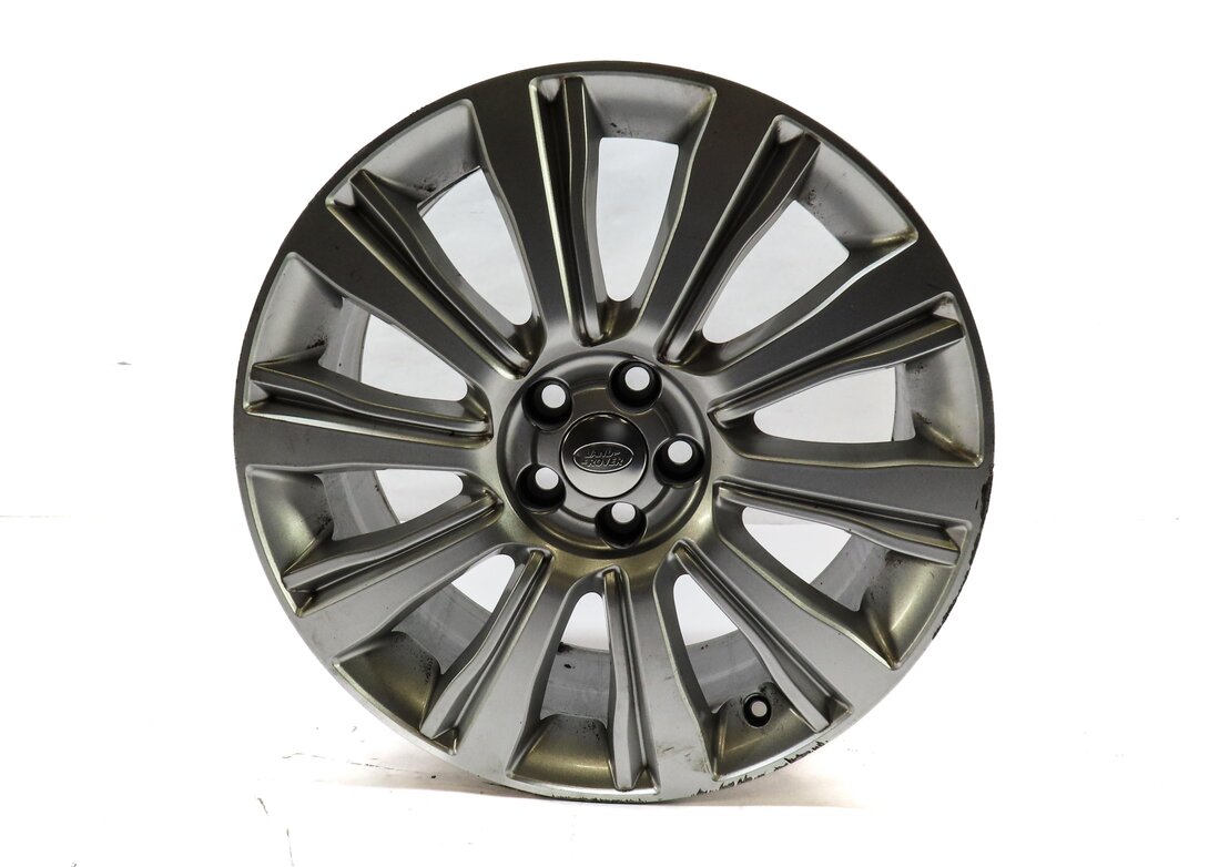 Thumbnail 3: 14-19 RANGE ROVER EVOQUE L538 19x8 ALUMINUM 10 SPOKE WHEEL RIM (SILVER SPARKLE)