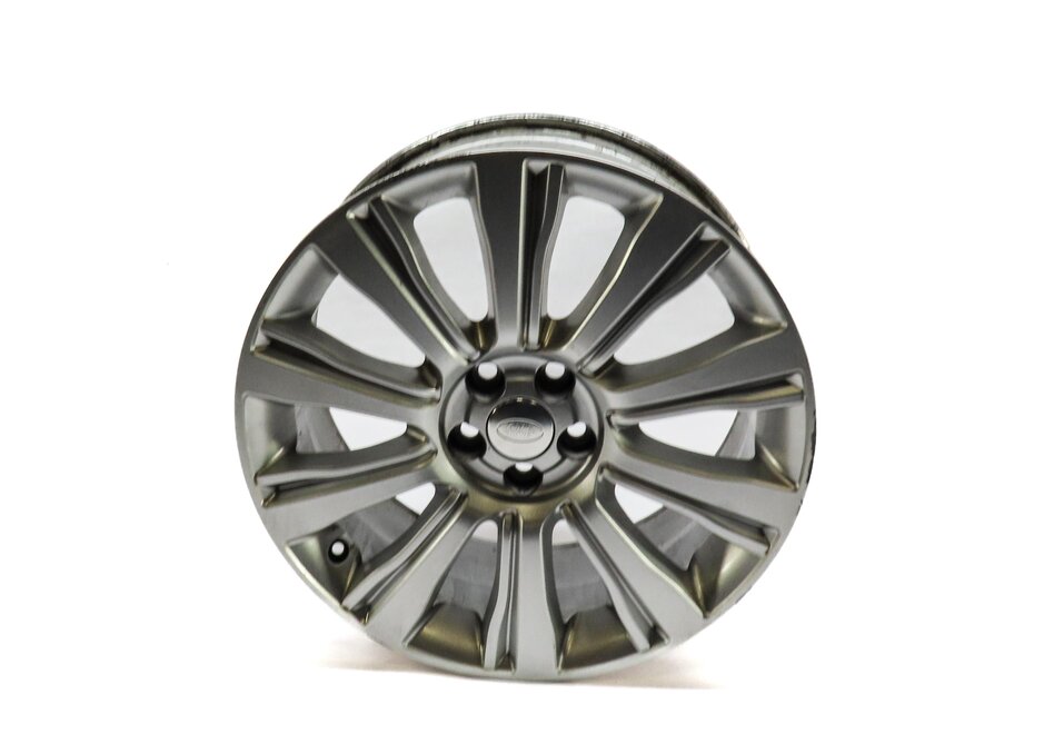 Thumbnail 2: 14-19 RANGE ROVER EVOQUE L538 19x8 ALUMINUM 10 SPOKE WHEEL RIM (SILVER SPARKLE)