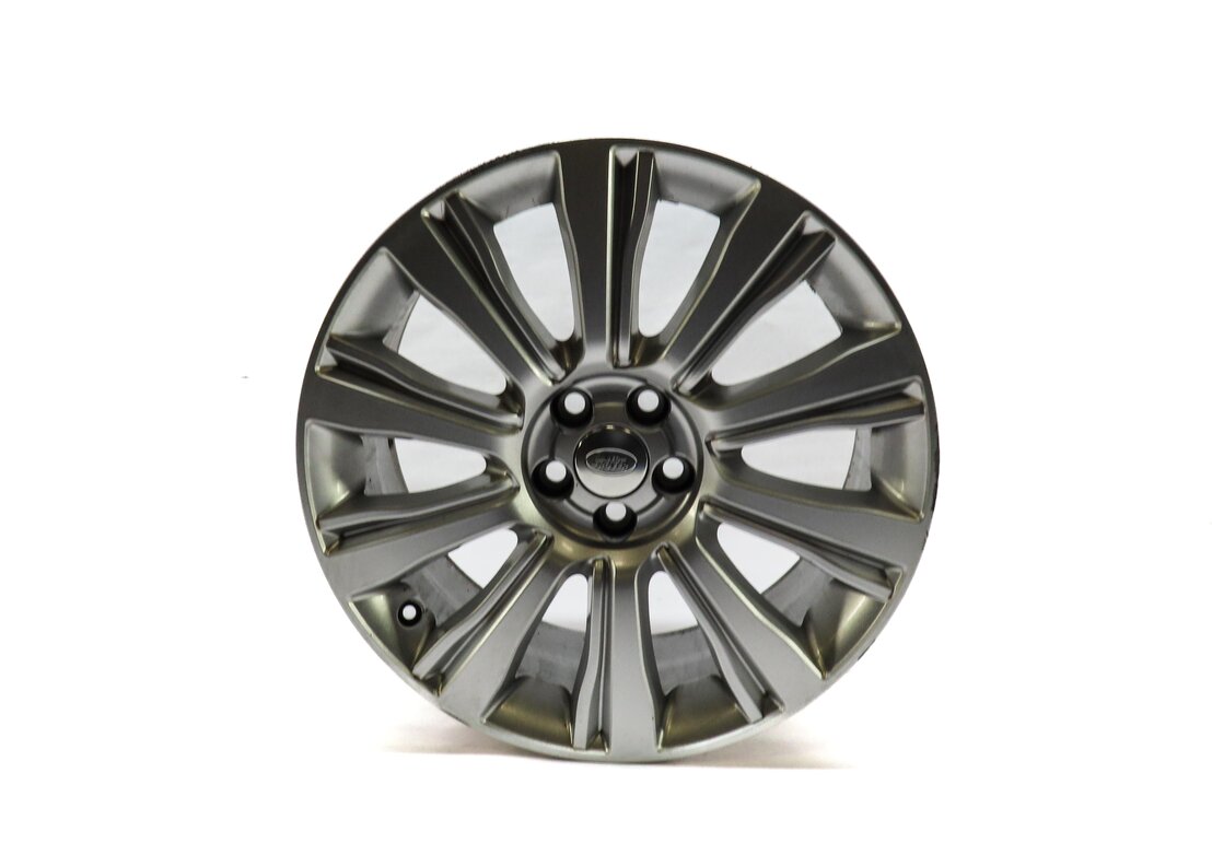 Thumbnail 3: 14-19 RANGE ROVER EVOQUE L538 19x8 ALUMINUM 10 SPOKE WHEEL RIM (SILVER SPARKLE)