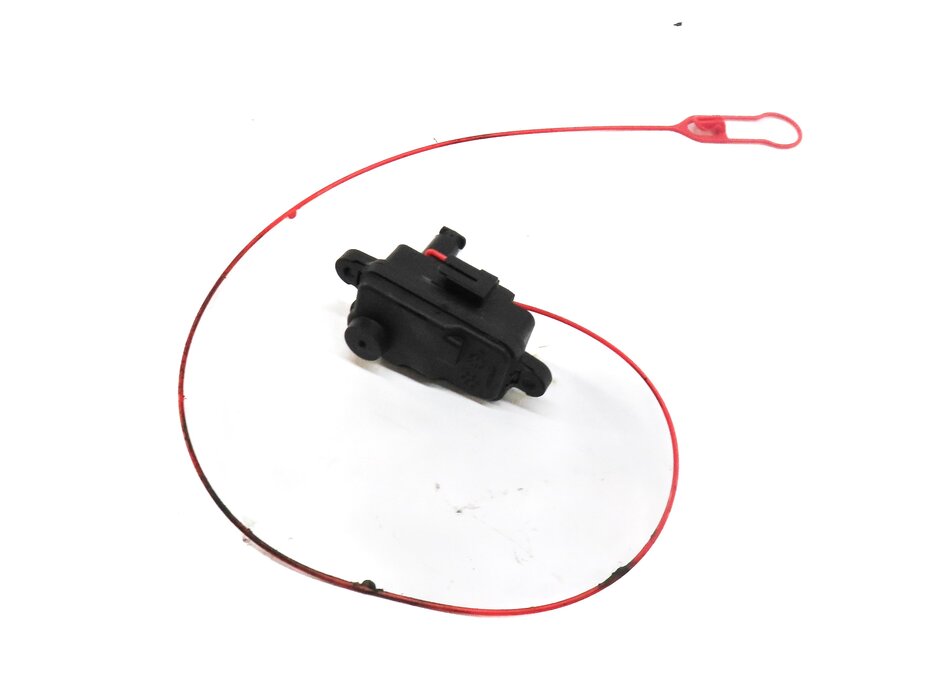 2012 AUDI A7 (C7 4G8) FUEL TANK DOOR ACTUATOR MOTOR w/ RELEASE CABLE