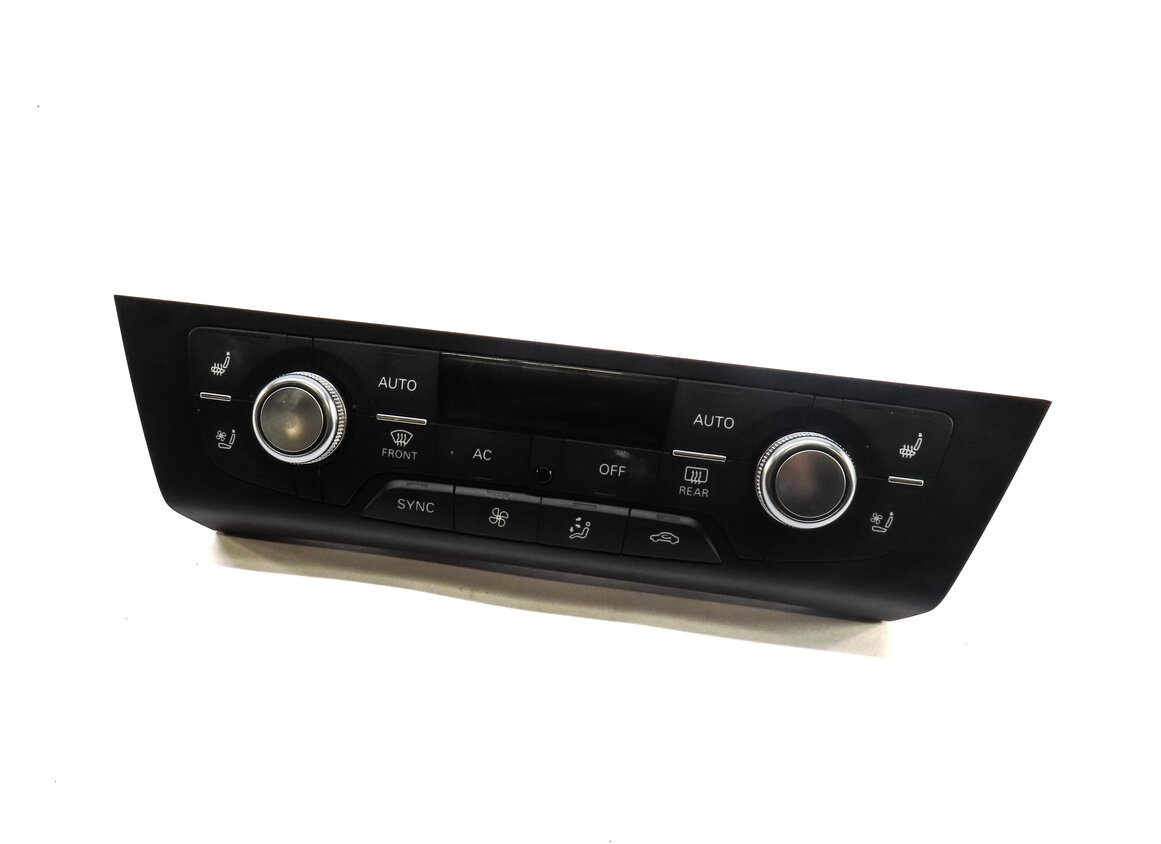 2012-2017 AUDI A6 S6 A7 S7 (C7 4G8) FRONT HEATER A/C TEMPERATURE CONTROL PANEL