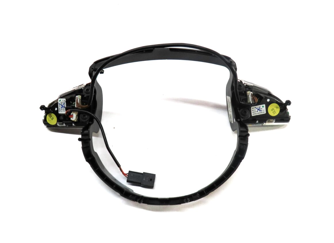 Thumbnail 4: 2012 AUDI A7 (C7 4G8) STEERING WHEEL RADIO PHONE NAVIGATION SWITCH SET 2 w/ TRIM