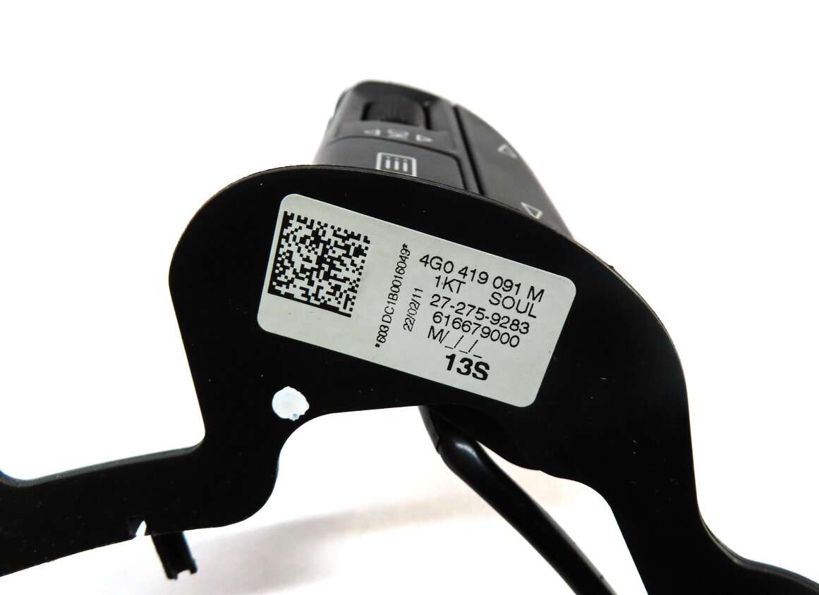 Thumbnail 7: 2012 AUDI A7 (C7 4G8) STEERING WHEEL RADIO PHONE NAVIGATION SWITCH SET 2 w/ TRIM
