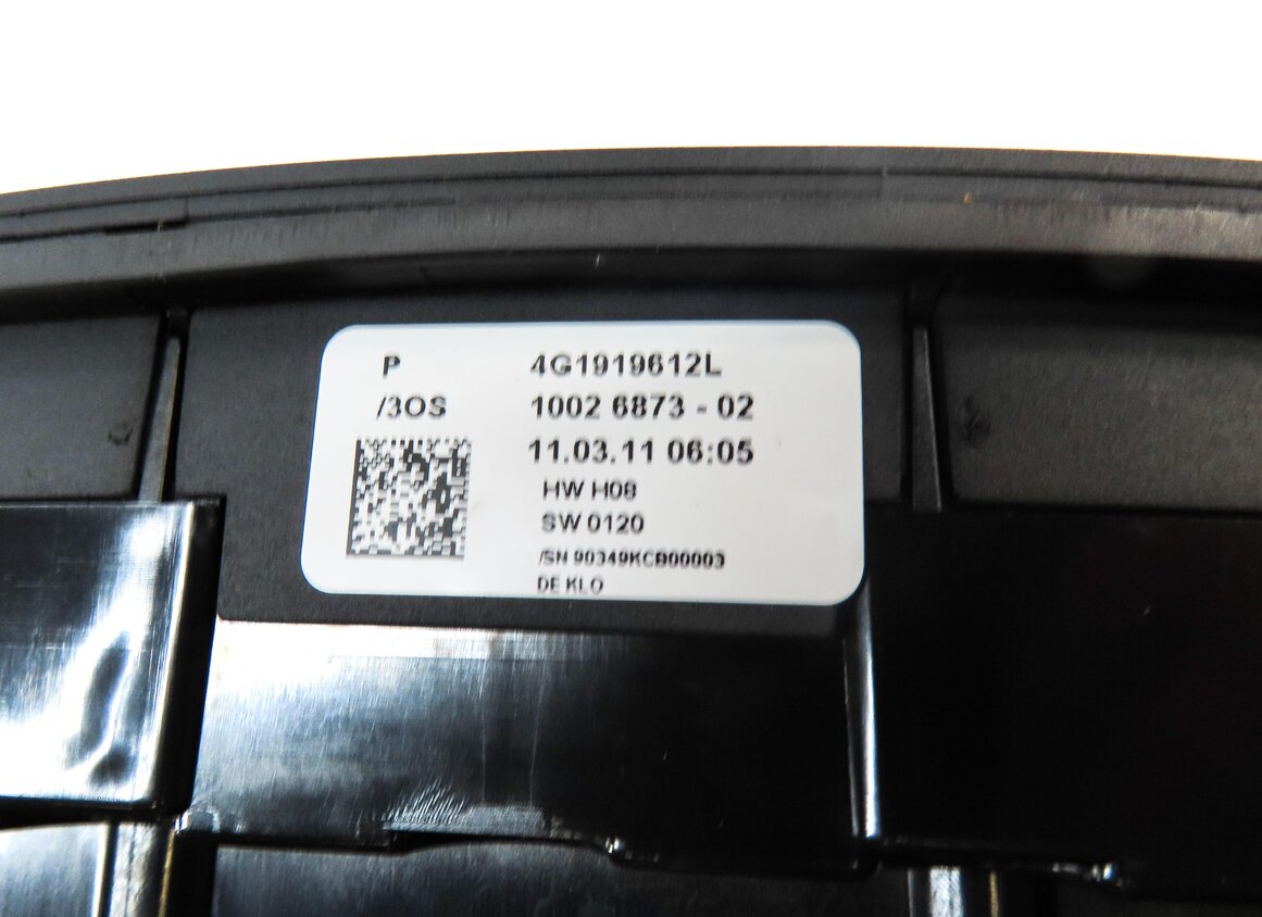 Thumbnail 7: 12-15 AUDI A6 S6 A7 S7 RS7 (C7 4G8) STEREO PHONE NAVIGATION MMI CONTROL SWITCH