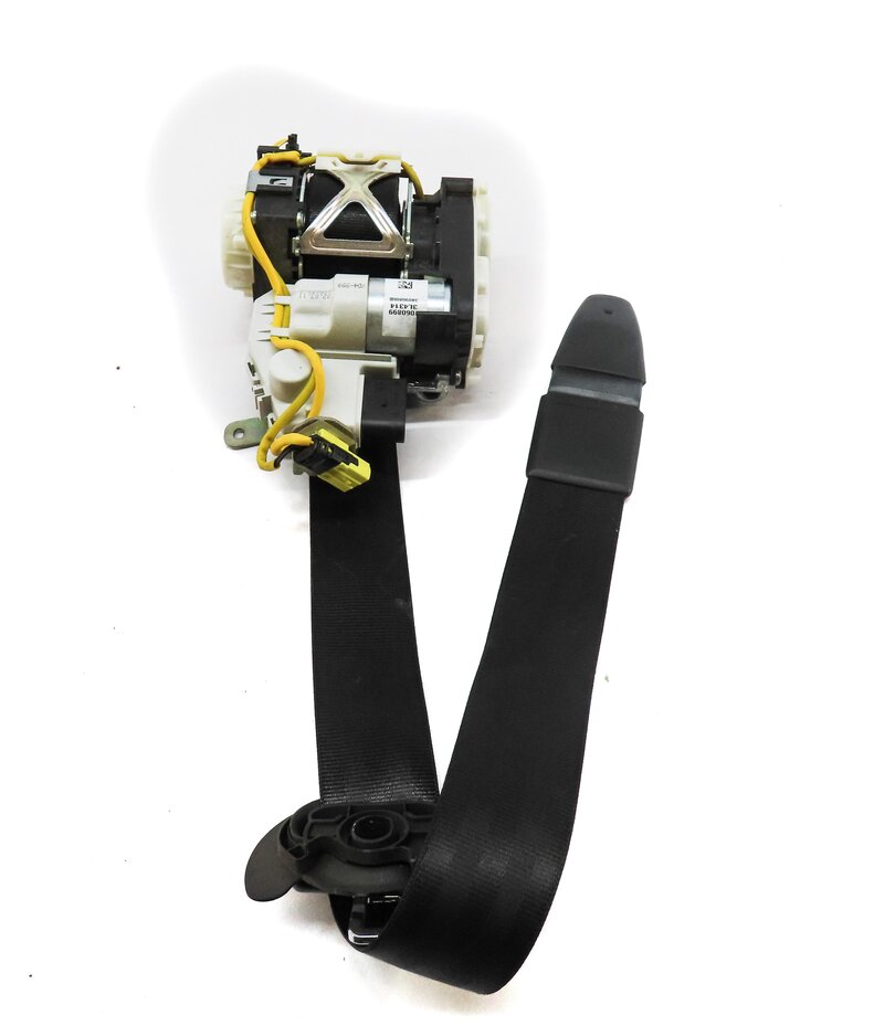 Thumbnail 2: 12-18 AUDI A7 S7 (C7 4G8) FRONT RIGHT PASSENGER SEAT SEATBELT RETRACTOR (BLACK)