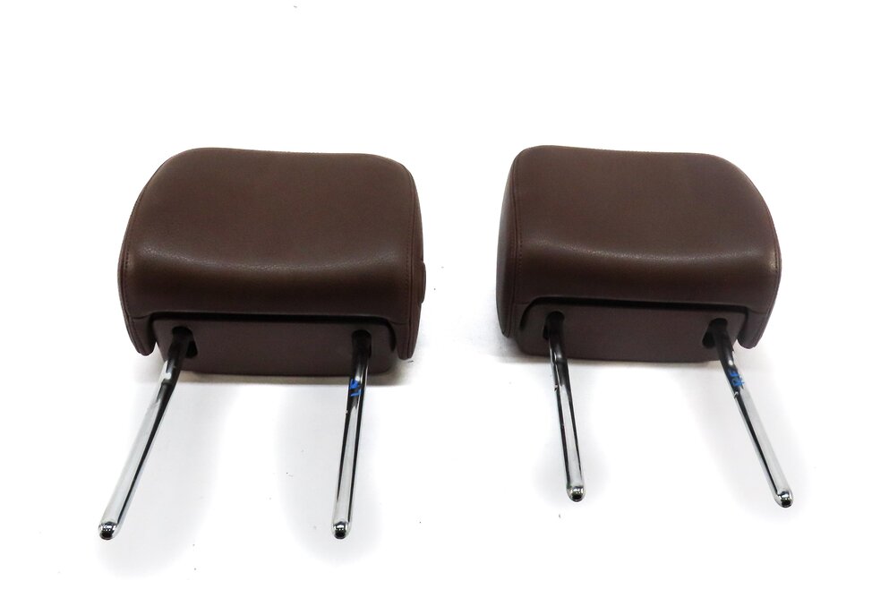 Thumbnail 2: 12-18 AUDI A6 A7 S6 S7 C7 4G8 FRONT LEFT DRIVER RIGHT PASSENGER HEADREST (BROWN)