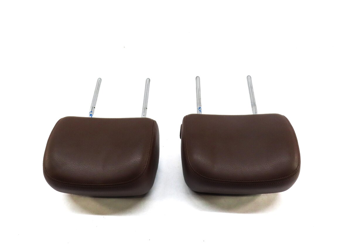 Thumbnail 3: 12-18 AUDI A6 A7 S6 S7 C7 4G8 FRONT LEFT DRIVER RIGHT PASSENGER HEADREST (BROWN)