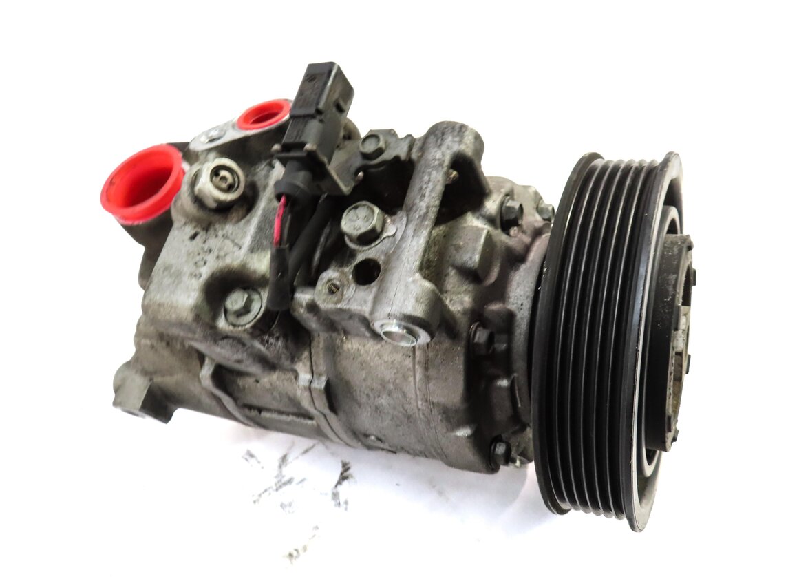Thumbnail 3: 2012-2015 AUDI A6 A7 (C7 4G8) 3.0L SUPERCHARGED ENGINE A/C AIR COMPRESSOR PUMP