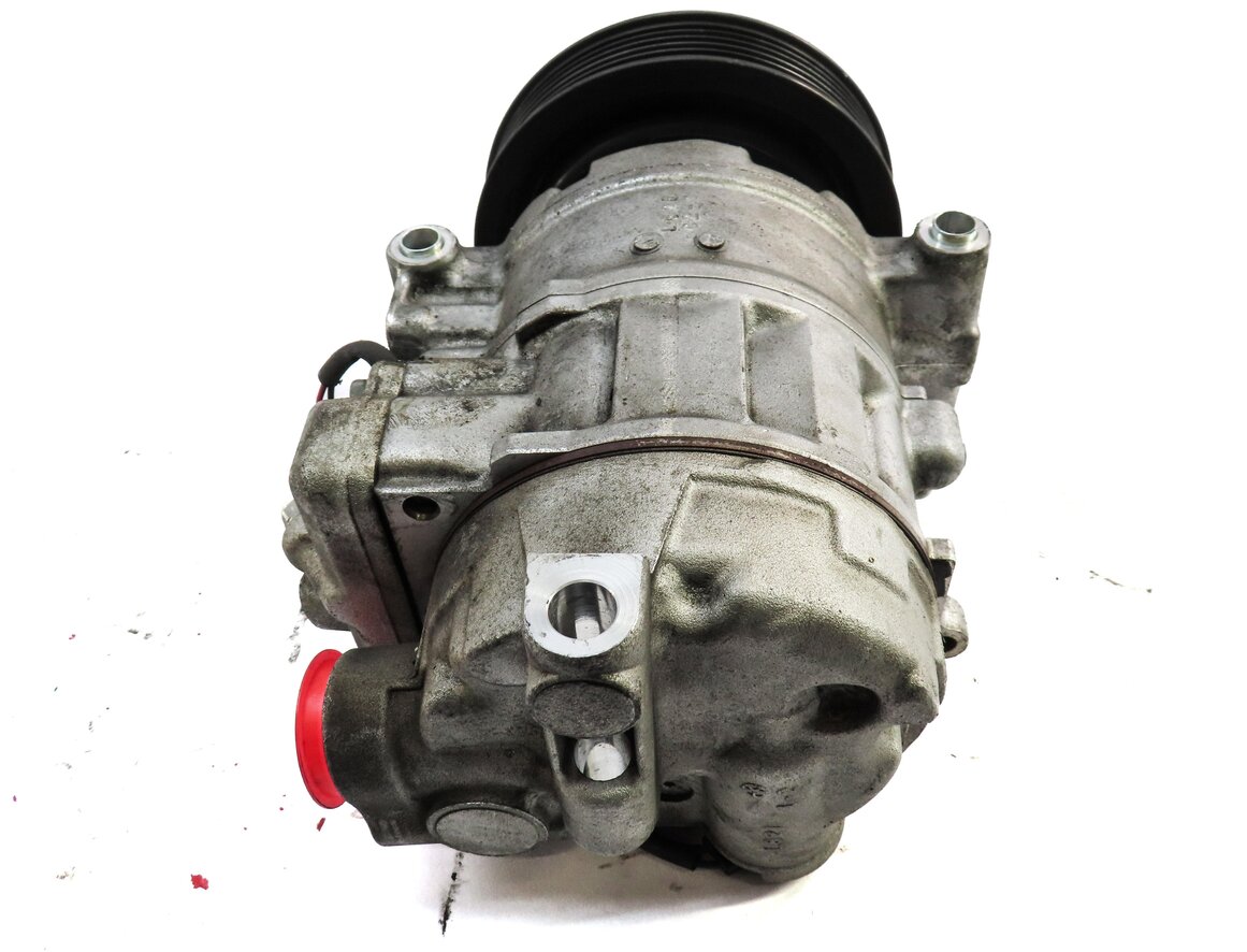 Thumbnail 4: 2012-2015 AUDI A6 A7 (C7 4G8) 3.0L SUPERCHARGED ENGINE A/C AIR COMPRESSOR PUMP