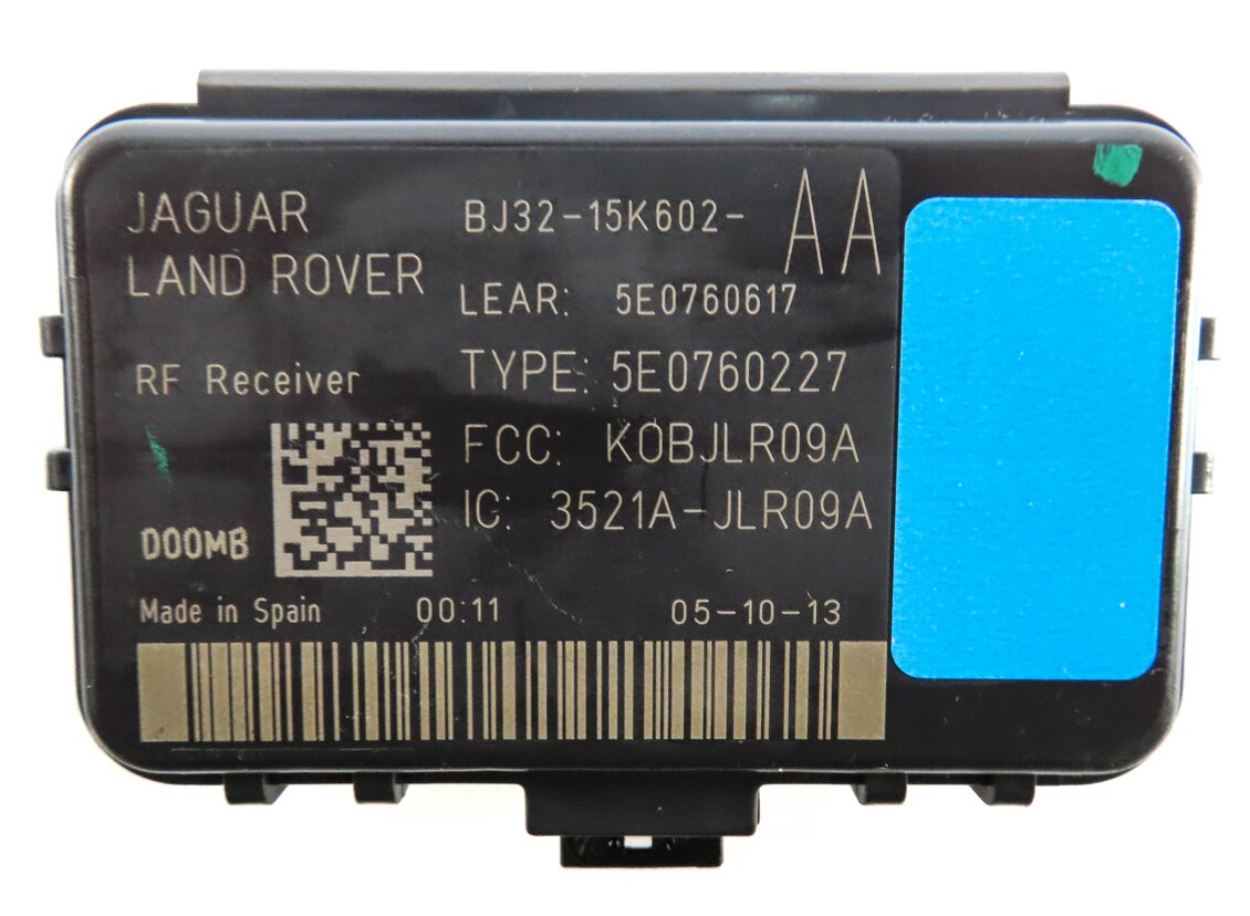 Thumbnail 16: 12-13 RANGE ROVER EVOQUE (L538) 2.0L TURBO ENGINE ECM IMMOBILIZER MODULE KEY SET