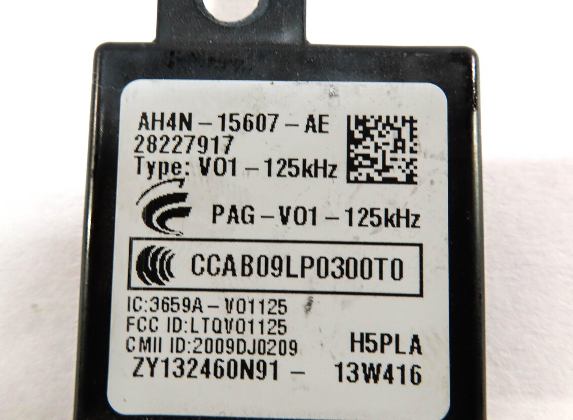 Thumbnail 18: 12-13 RANGE ROVER EVOQUE (L538) 2.0L TURBO ENGINE ECM IMMOBILIZER MODULE KEY SET