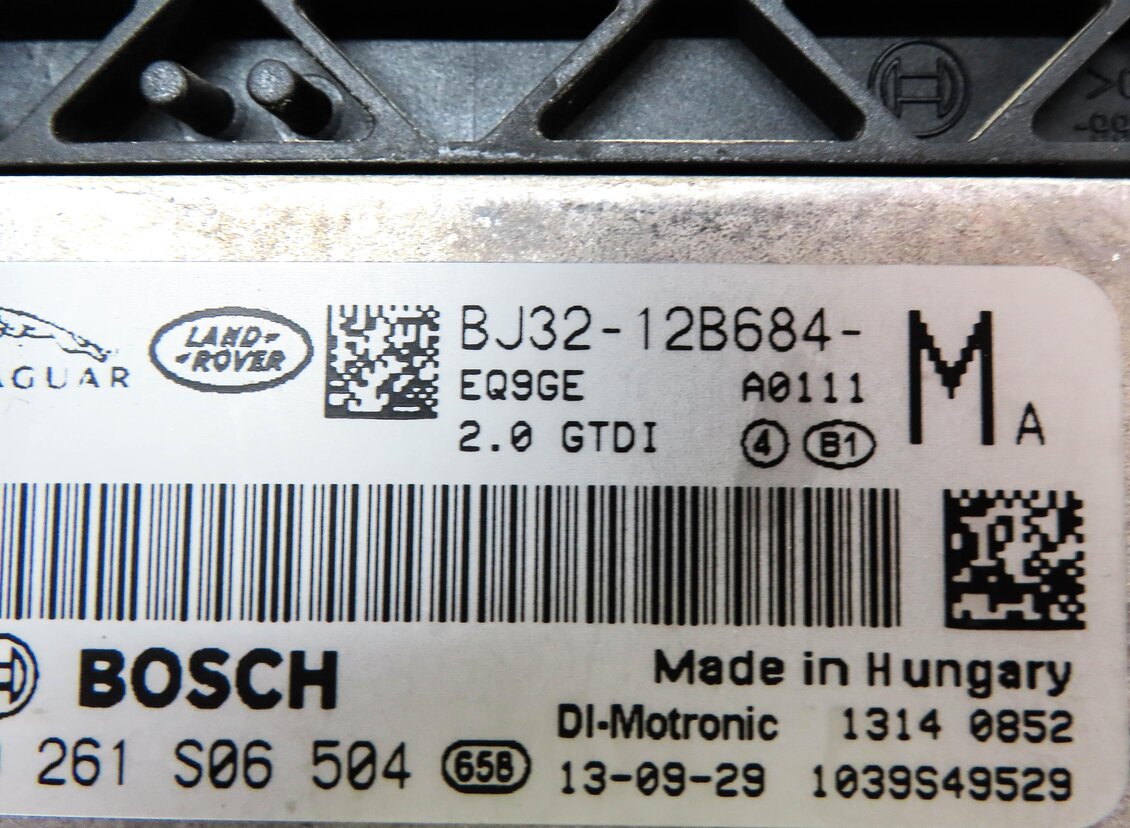 Thumbnail 20: 12-13 RANGE ROVER EVOQUE (L538) 2.0L TURBO ENGINE ECM IMMOBILIZER MODULE KEY SET