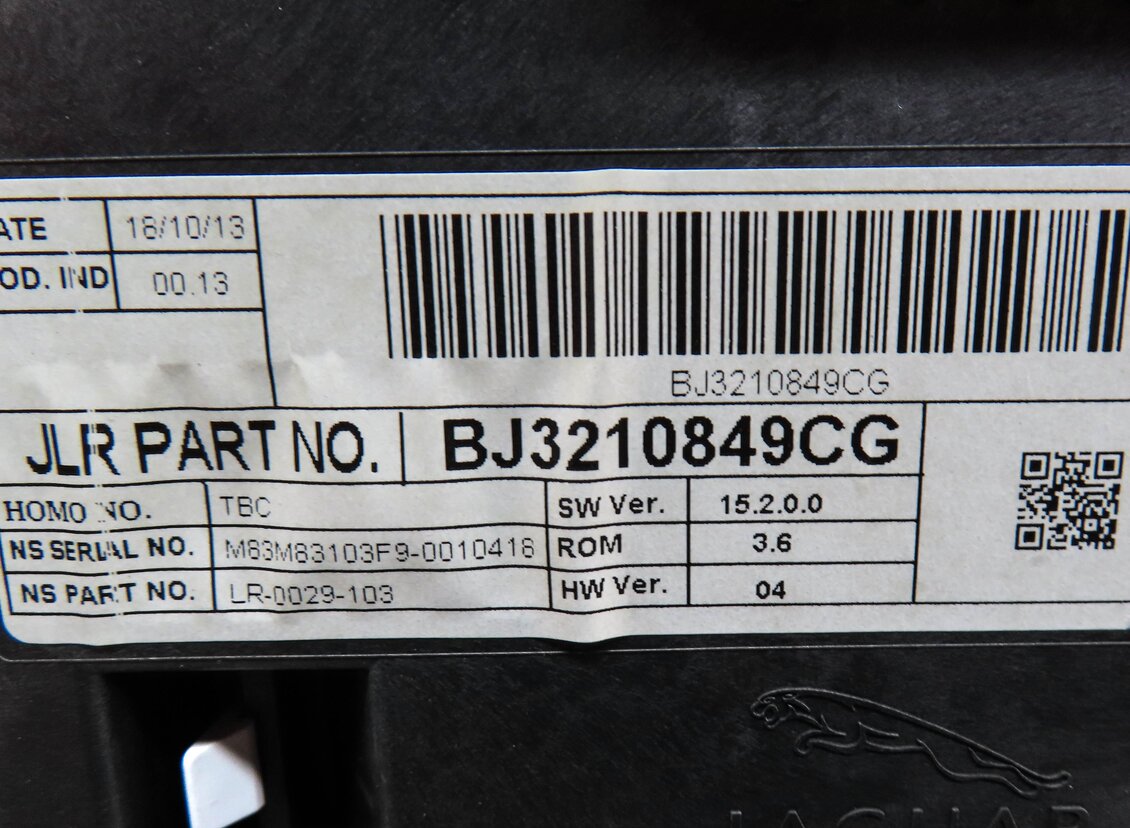 Thumbnail 22: 12-13 RANGE ROVER EVOQUE (L538) 2.0L TURBO ENGINE ECM IMMOBILIZER MODULE KEY SET