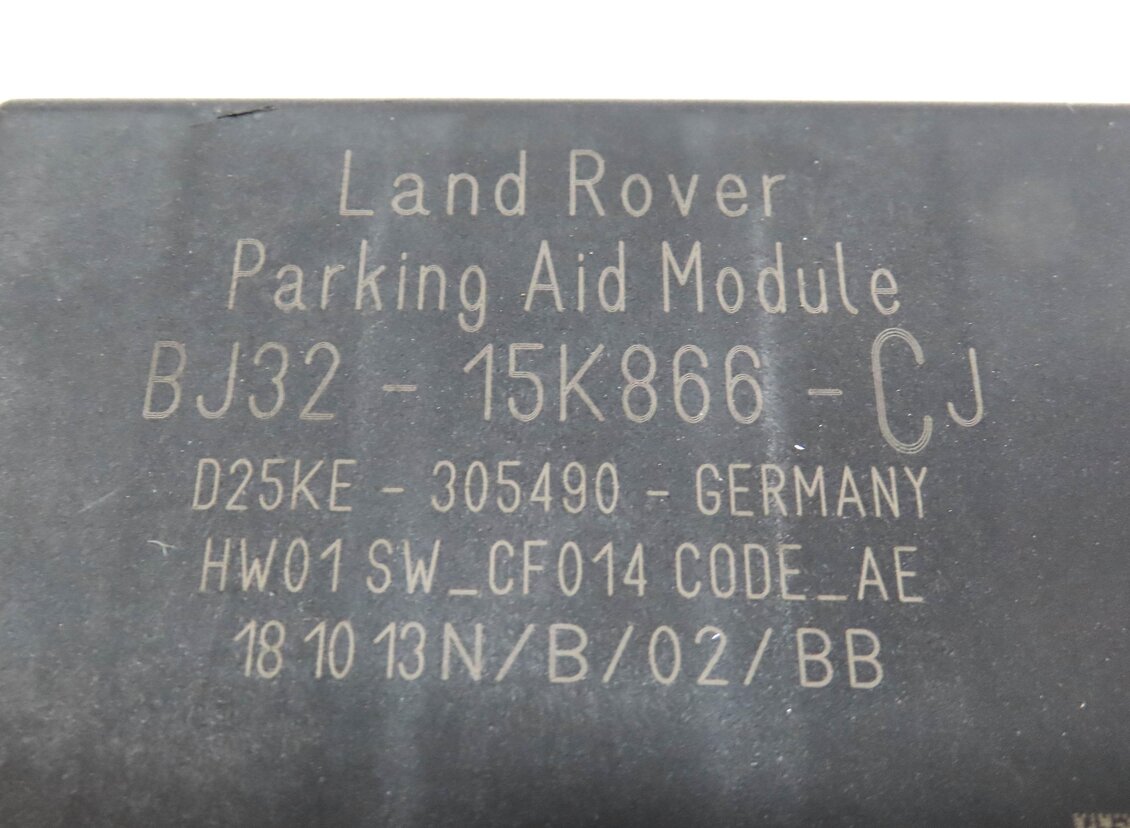 Thumbnail 5: 12-15 LAND ROVER LR2 / RANGE ROVER EVOQUE (L538) PDC PARK ASSIST CONTROL MODULE