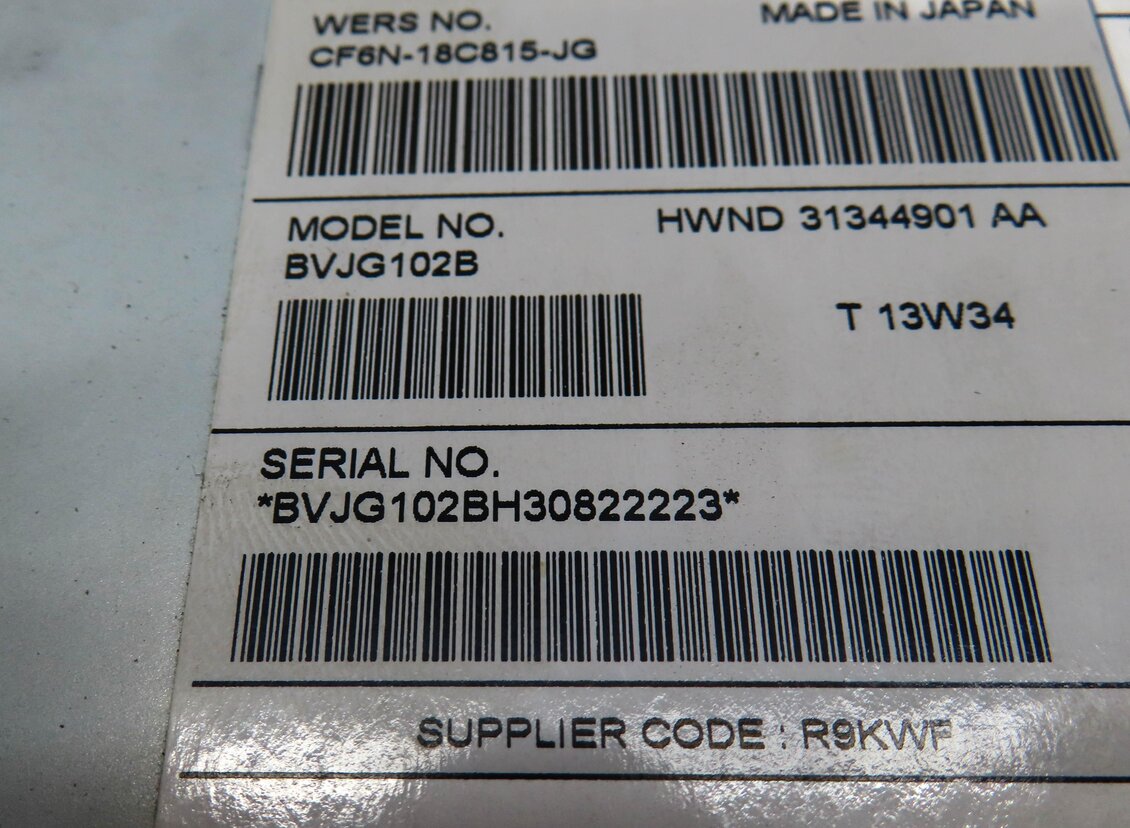 Thumbnail 9: 12-16 RANGE ROVER SPORT EVOQUE LR4 (L320 L405 L494 L538) CD NAV STEREO RECEIVER