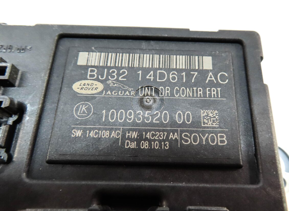Thumbnail 6: 2013 RANGE ROVER EVOQUE L538 FRONT RIGHT PASSENGER DOOR CONTROL MODULE