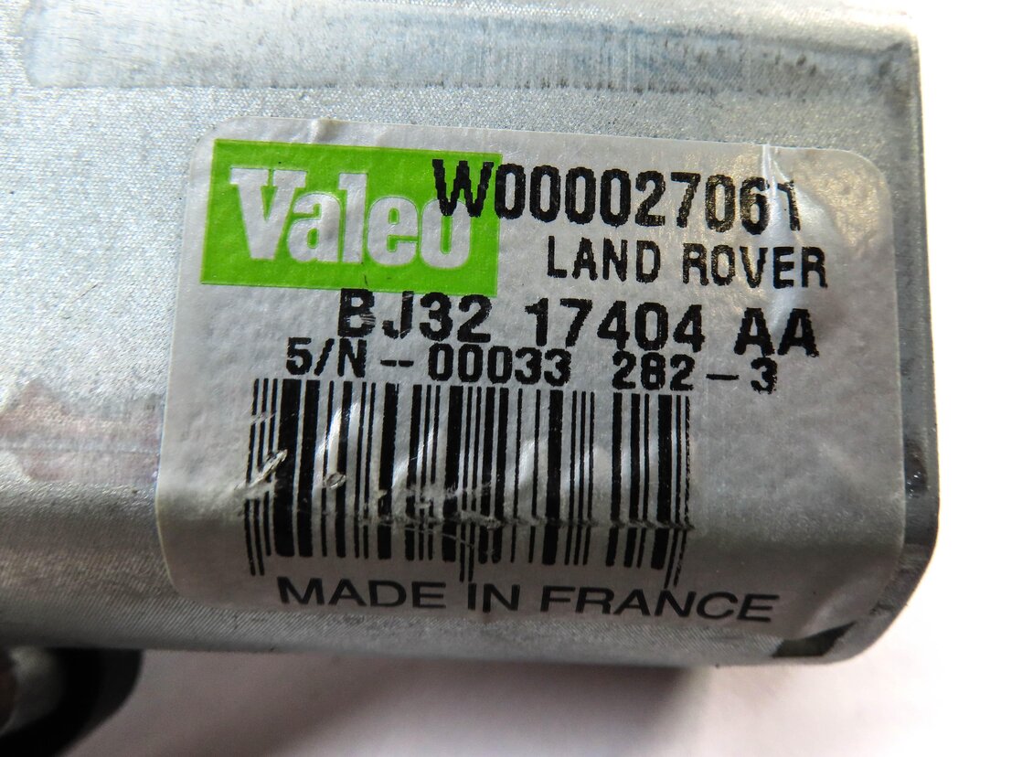 Thumbnail 5: 2012-2019 RANGE ROVER EVOQUE (L538) HATCH TRUNK REAR WIPER MOTOR