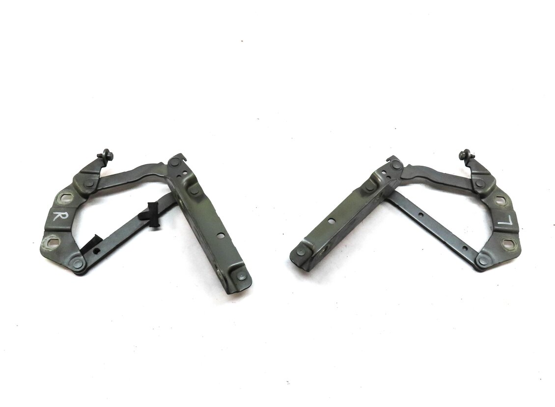 08-19 LAND ROVER LR2 RANGE ROVER EVOQUE L538 FRONT HOOD HINGE SET (ORKNEY GRAY)