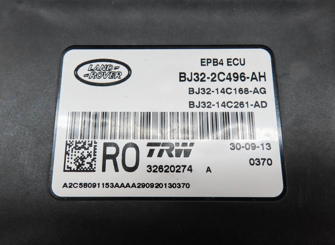 Thumbnail 5: 2013 RANGE ROVER EVOQUE L538 EMERGENCY HILL PARKING E-BRAKE CONTROL MODULE