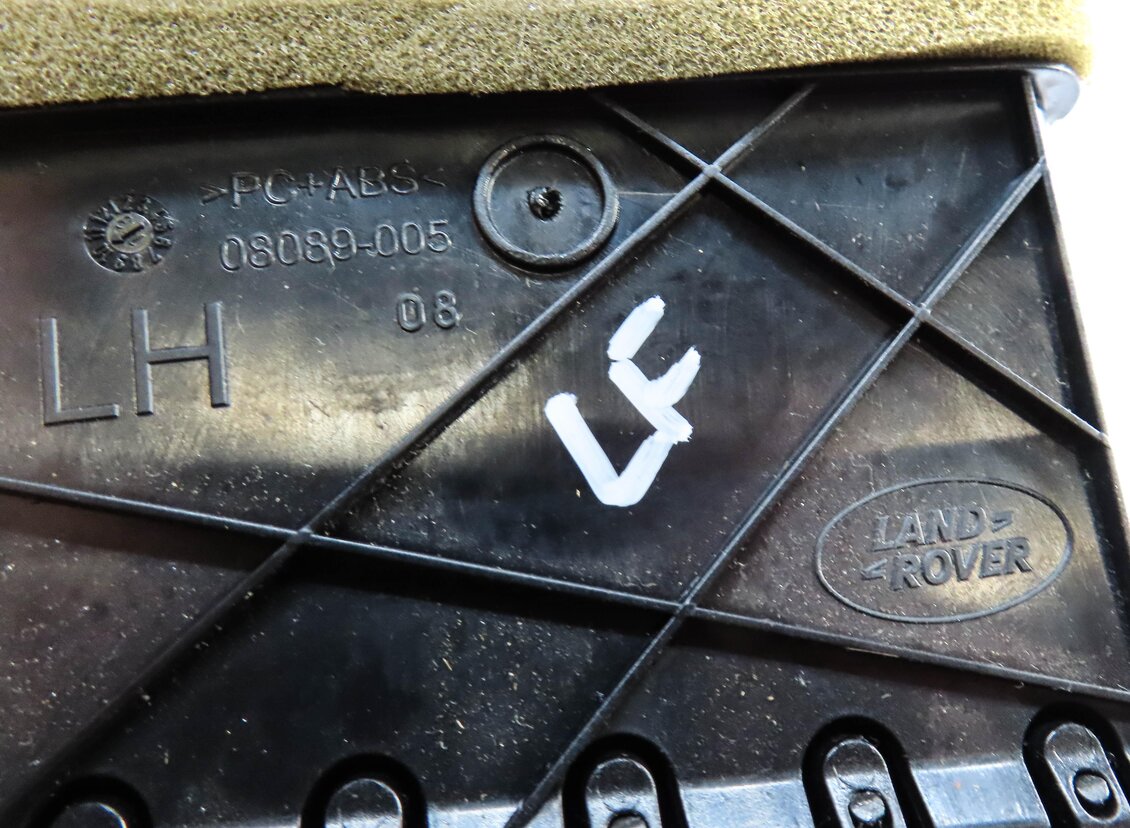Thumbnail 5: 2013 RANGE ROVER EVOQUE L538 FRONT FAR LEFT OUTER DASH HVAC A/C HEATER AIR VENT