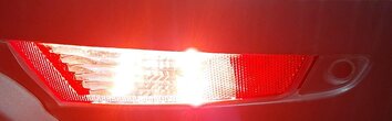 Thumbnail 2: 2012-2019 RANGE ROVER EVOQUE (L538) RIGHT PASSENGER REAR BUMPER TAILLIGHT LAMP