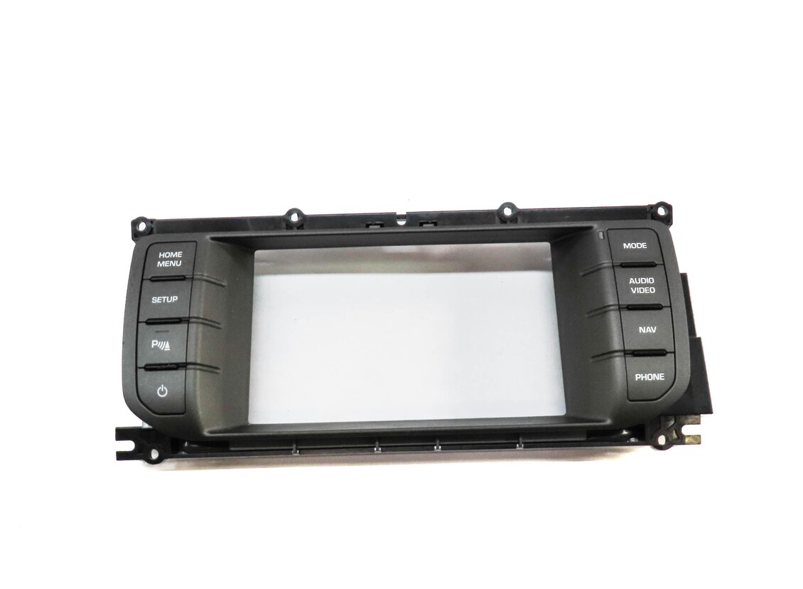 Thumbnail 4: 12-15 RANGE ROVER EVOQUE (L538) RADIO STEREO NAVIGATION SWITCH PANEL SCREEN TRIM