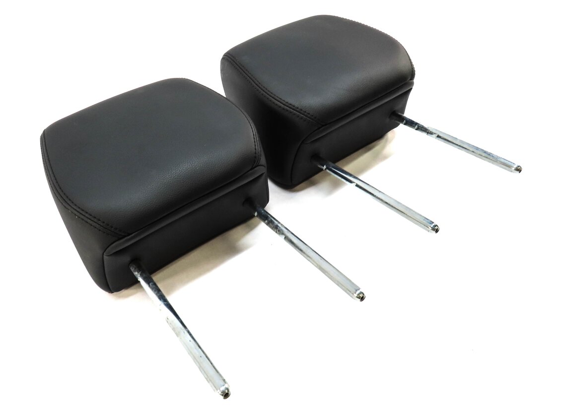 12-15 RANGE ROVER EVOQUE L538 FRONT LEFT DRIVER RIGHT PASSENGER HEADREST (BLACK)