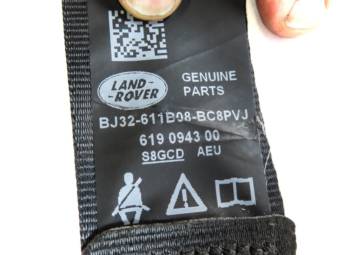 Thumbnail 6: 12-18 RANGE ROVER EVOQUE (L538) RIGHT FRONT PASSENGER SEATBELT RETRACTOR (BLACK)