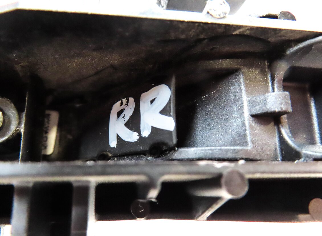Thumbnail 6: 12-19 RANGE ROVER SPORT EVOQUE (L405 L494 L538) RIGHT REAR DOOR HANDLE (GRAY)