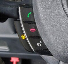Thumbnail 3: 12-19 RANGE ROVER EVOQUE (L538) DRIVER HEATED SPORT STEERING w/ SWITCH BUTTONS