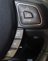 Thumbnail 4: 12-19 RANGE ROVER EVOQUE (L538) DRIVER HEATED SPORT STEERING w/ SWITCH BUTTONS