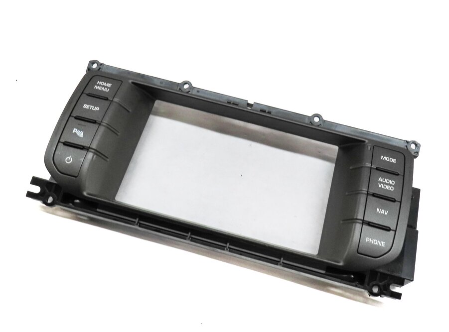 12-15 RANGE ROVER EVOQUE (L538) RADIO STEREO NAVIGATION SWITCH PANEL SCREEN TRIM