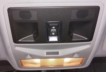 Thumbnail 2: 2013 LAND RANGE ROVER EVOQUE L538 FRONT ROOF DOME LIGHT w/ SWITCH BUTTONS (GRAY)