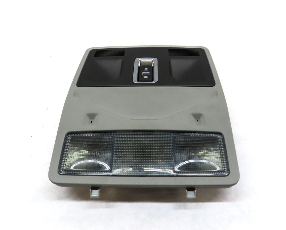 Thumbnail 4: 2013 LAND RANGE ROVER EVOQUE L538 FRONT ROOF DOME LIGHT w/ SWITCH BUTTONS (GRAY)