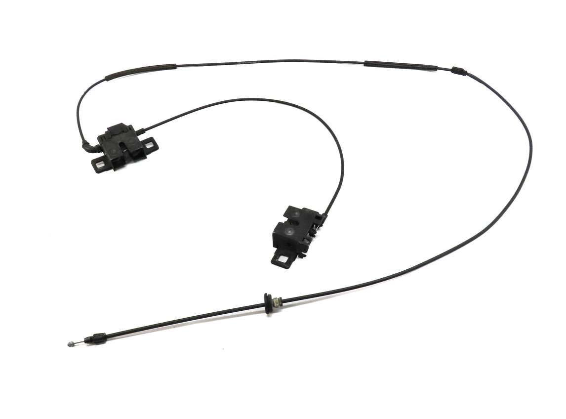 Thumbnail 2: 2013 LAND RANGE ROVER EVOQUE (L538) HOOD LEFT & RIGHT LOWER LOCK LATCH w/ CABLE