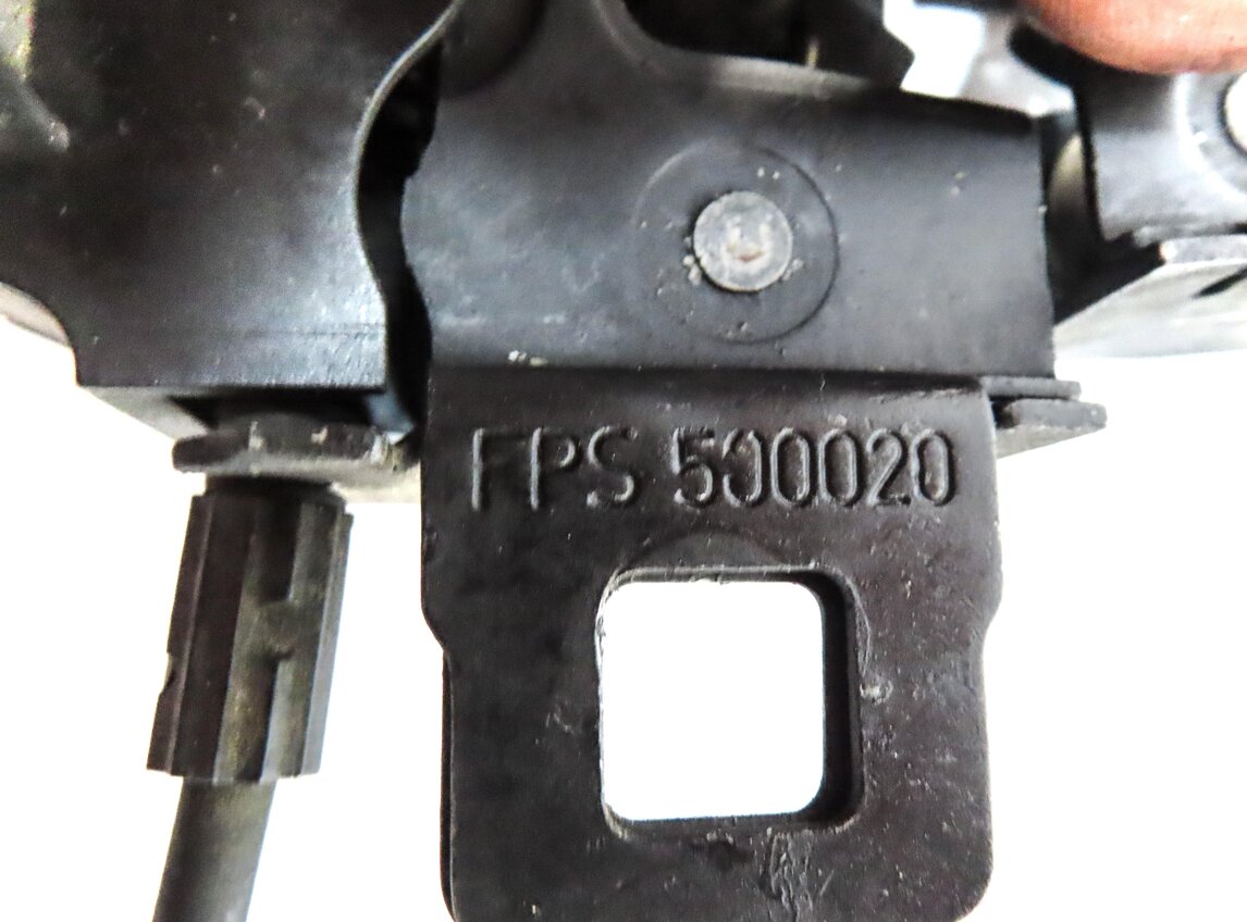 Thumbnail 4: 2013 LAND RANGE ROVER EVOQUE (L538) HOOD LEFT & RIGHT LOWER LOCK LATCH w/ CABLE