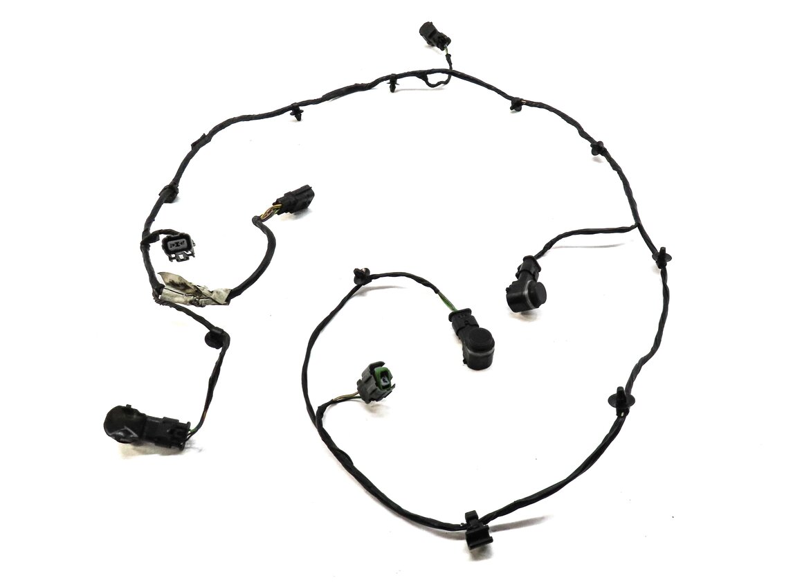 Thumbnail 2: 2013 LAND RANGE ROVER EVOQUE (L538) REAR PARK ASSIST PDC SENSOR SET 4 w/ HARNESS