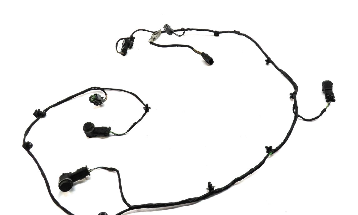 Thumbnail 3: 2013 LAND RANGE ROVER EVOQUE (L538) REAR PARK ASSIST PDC SENSOR SET 4 w/ HARNESS