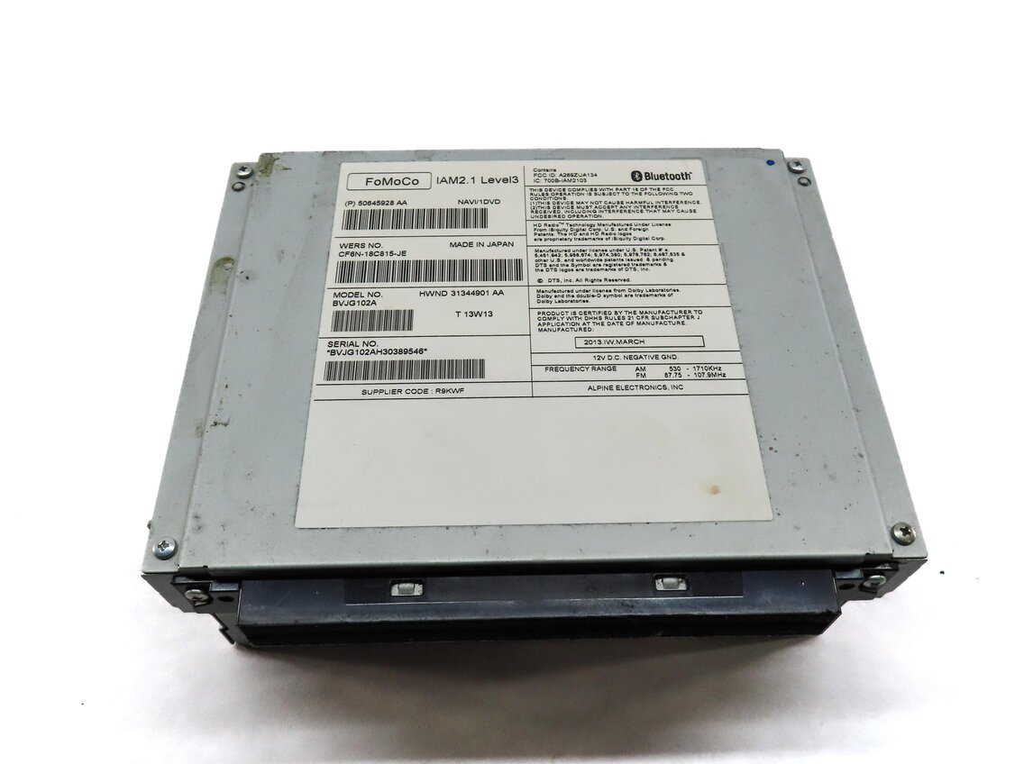 Thumbnail 3: 12-16 RANGE ROVER SPORT EVOQUE LR4 (L320 L405 L494 L538) CD NAV STEREO RECEIVER